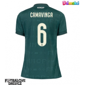 Real Madrid Eduardo Camavinga #6 Dámské Venkovní Dres 2026-27 Krátký Rukáv Real Madrid Eduardo Camavinga #6 Dámské Venkovní Dres 2026-27 Krátký Rukáv